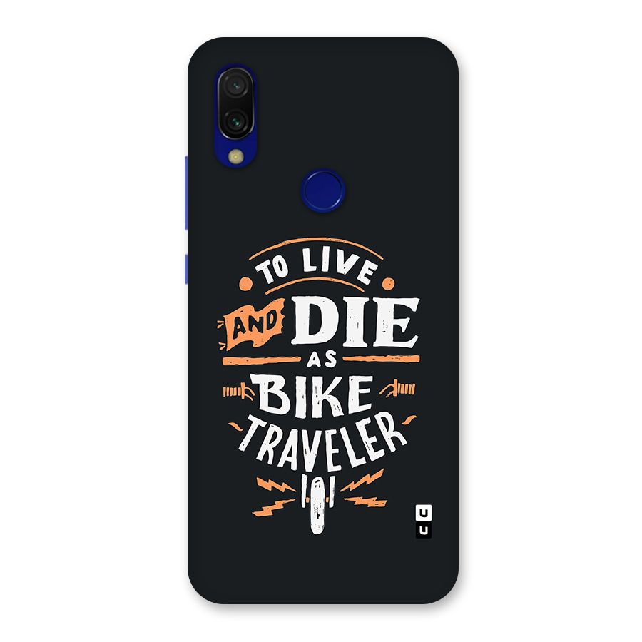 Bike Traveler Back Case for Redmi Y3
