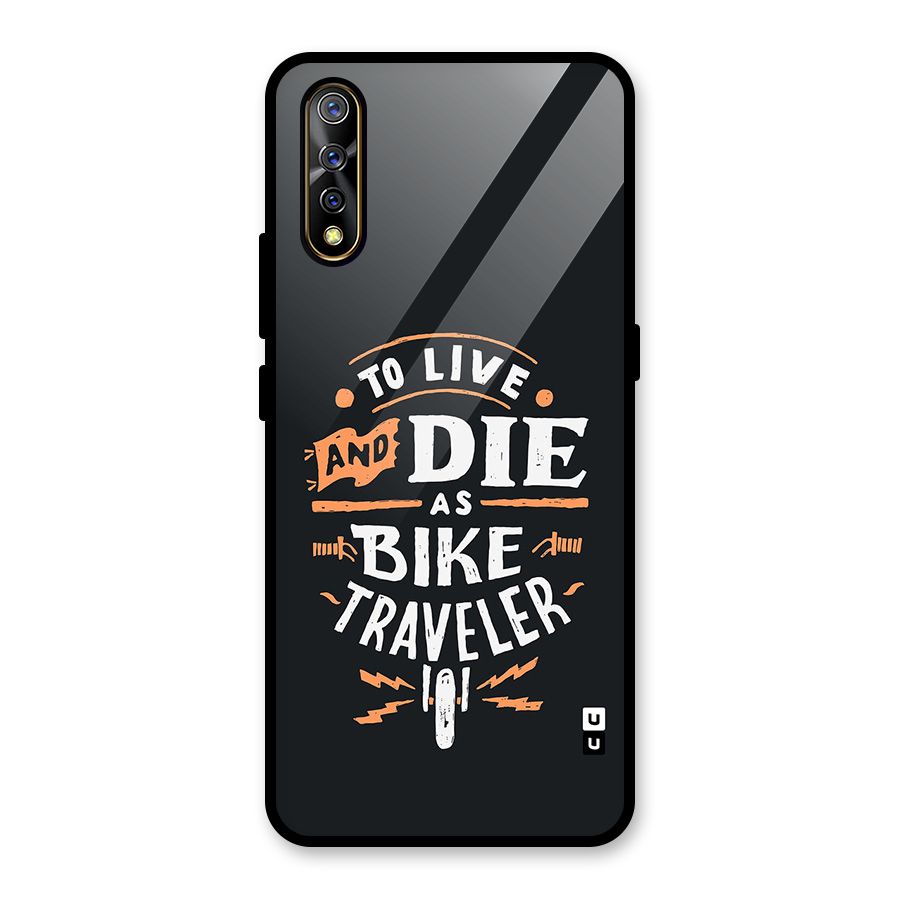Bike Traveler Glass Back Case for Vivo S1
