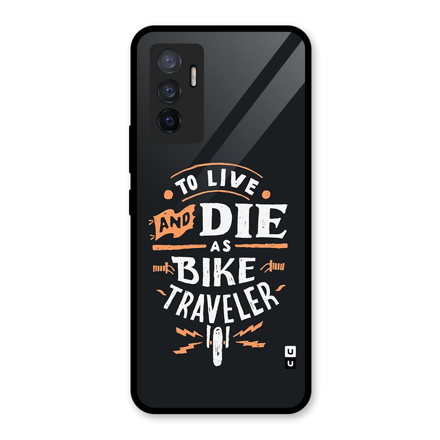 Bike Traveler Glass Back Case for Vivo V23e