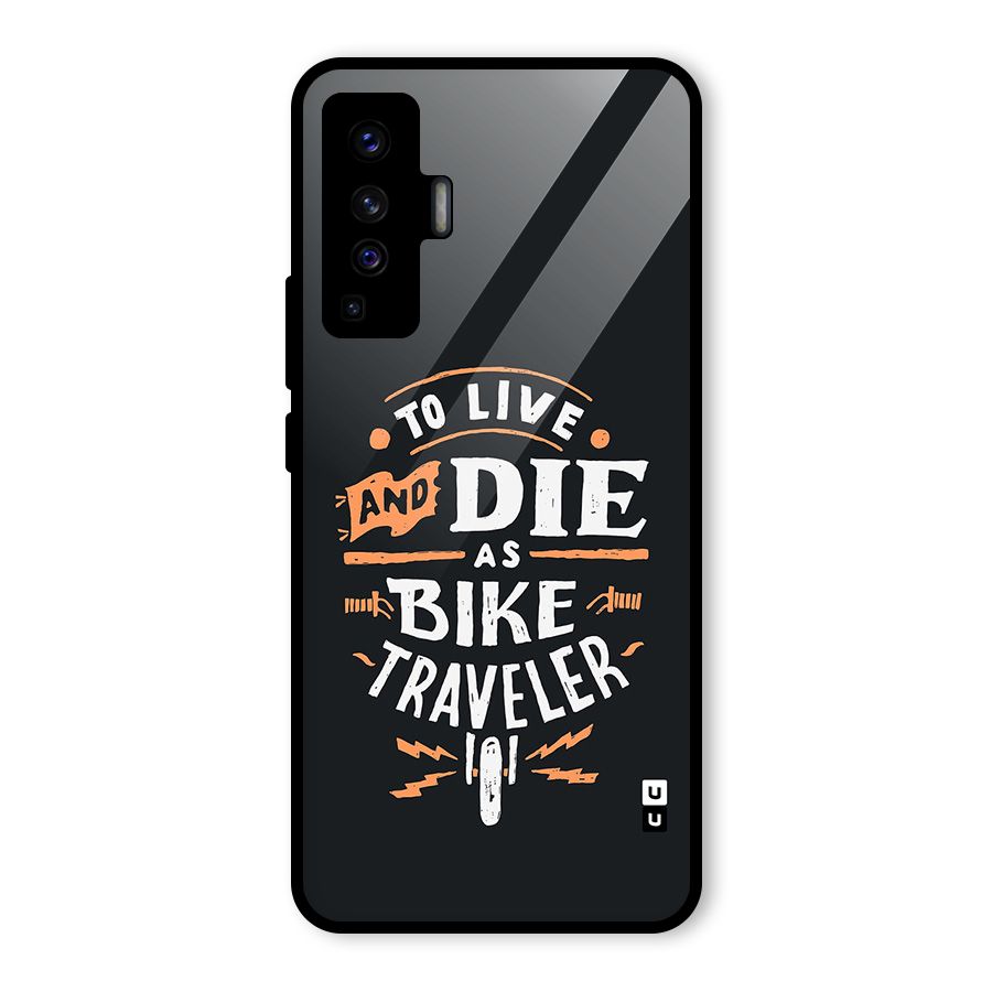 Bike Traveler Glass Back Case for Vivo X50