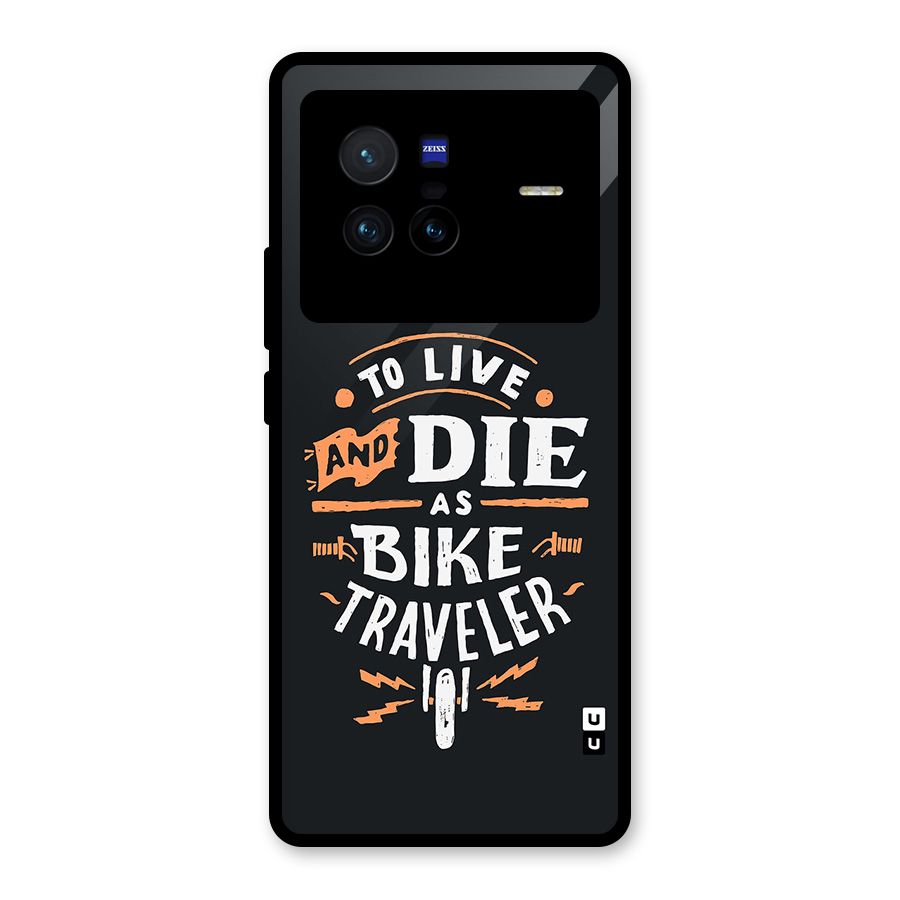 Bike Traveler Glass Back Case for Vivo X80