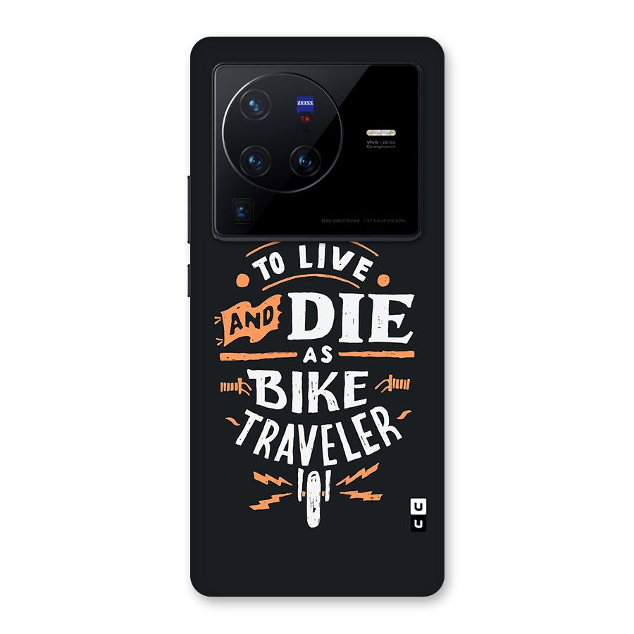 Bike Traveler Back Case for Vivo X80 Pro