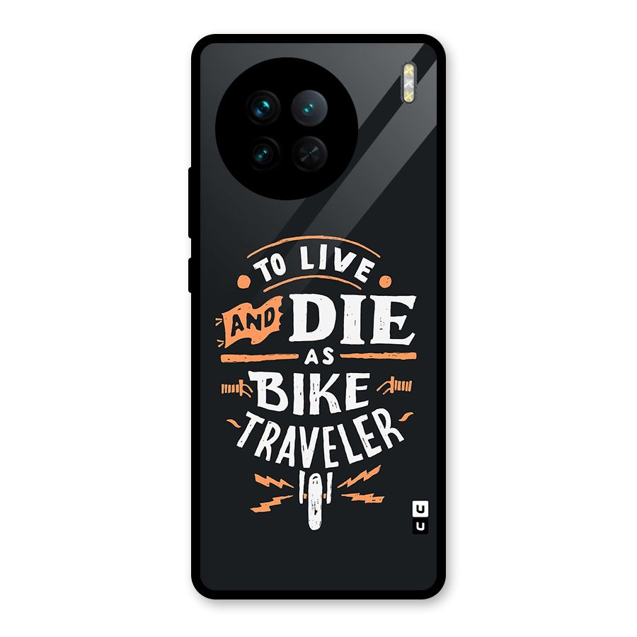 Bike Traveler Glass Back Case for Vivo X90