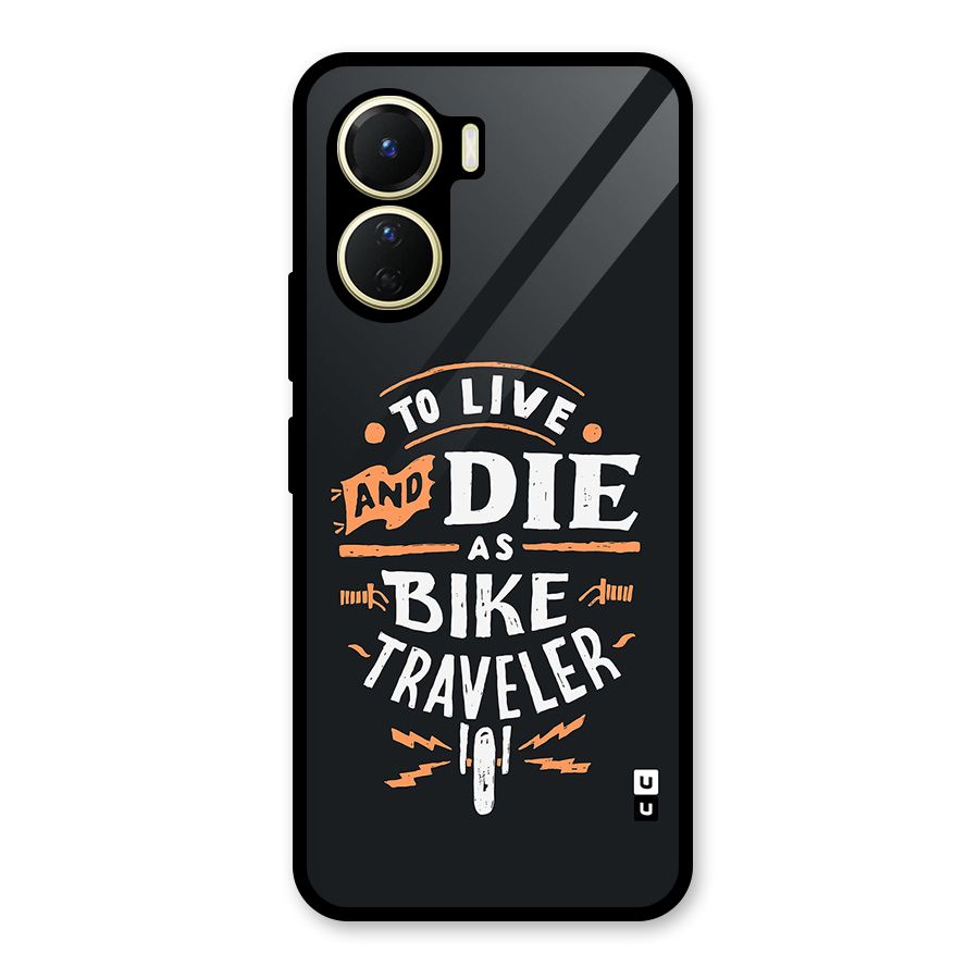 Bike Traveler Glass Back Case for Vivo Y16