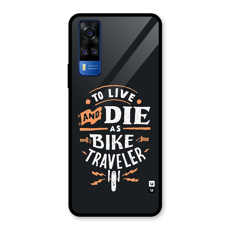 Bike Traveler Glass Back Case for Vivo Y31