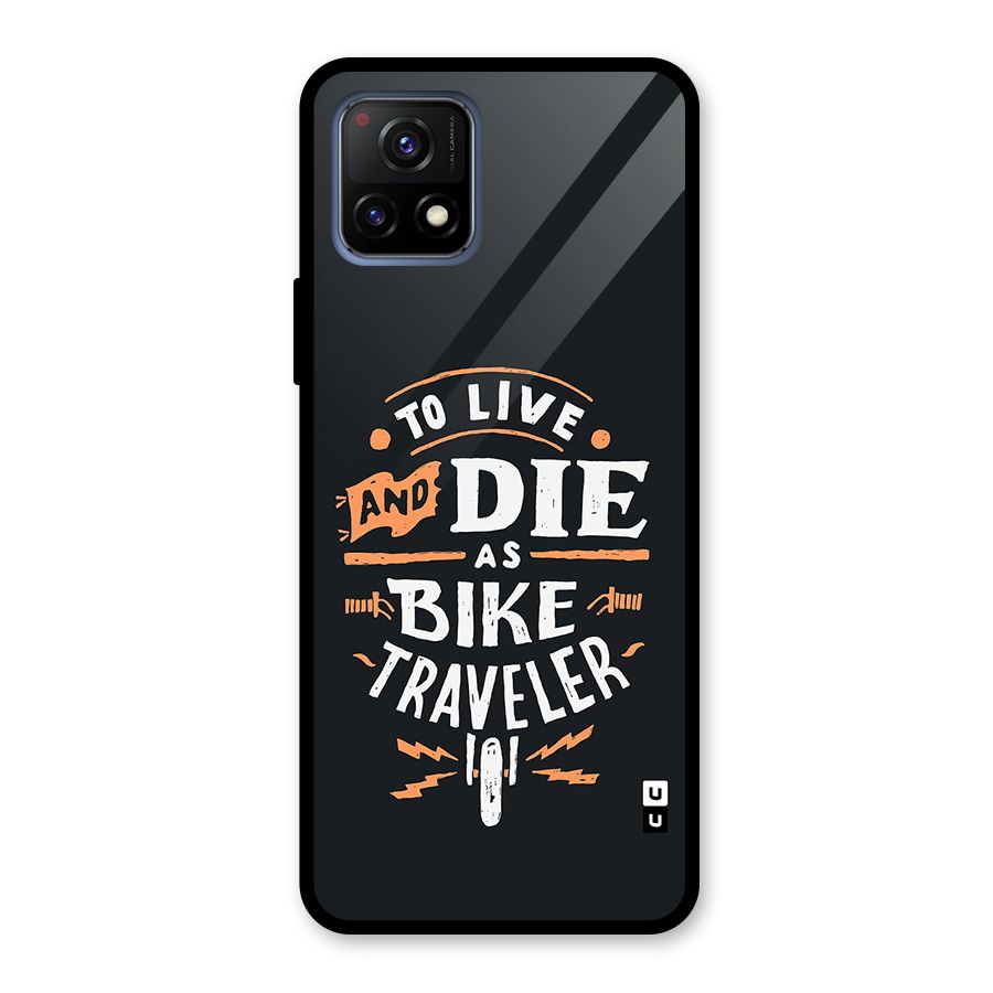 Bike Traveler Glass Back Case for Vivo Y72 5G
