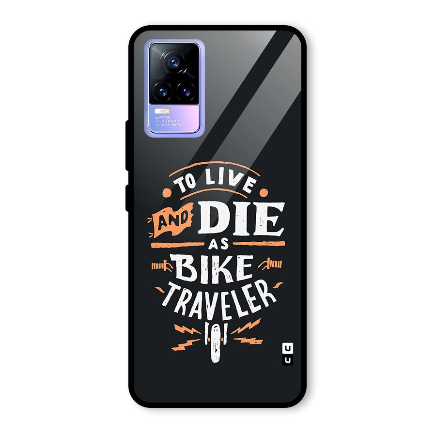 Bike Traveler Glass Back Case for Vivo Y73