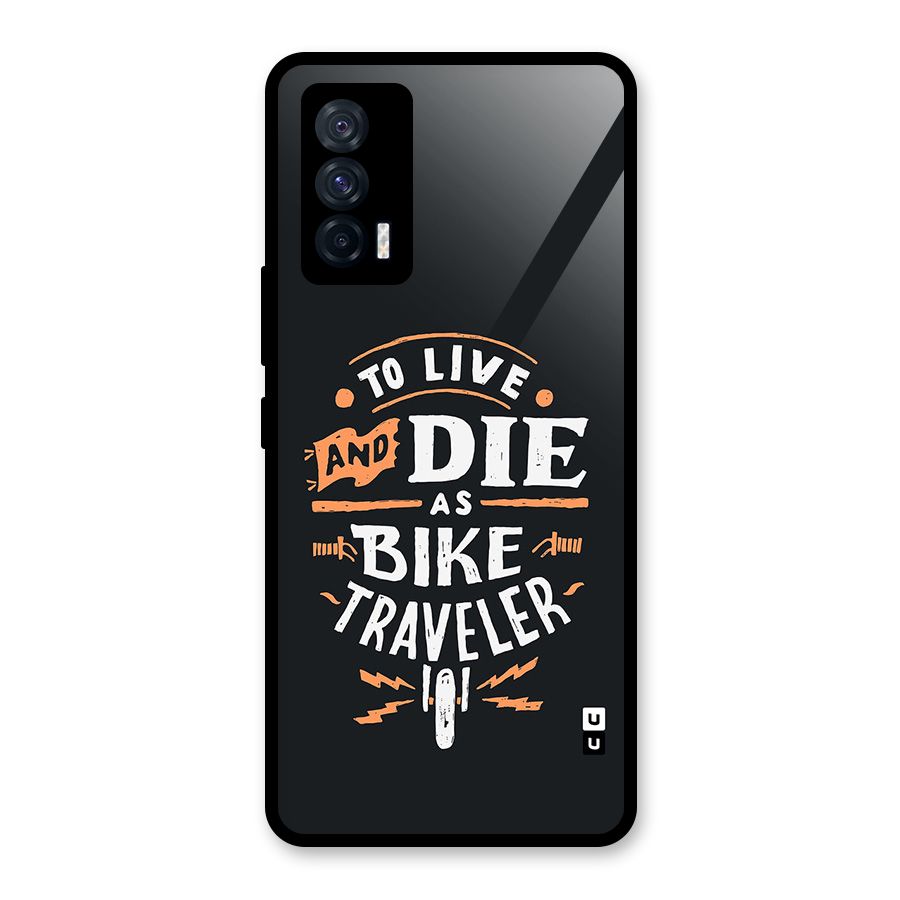 Bike Traveler Glass Back Case for Vivo iQOO 7 5G