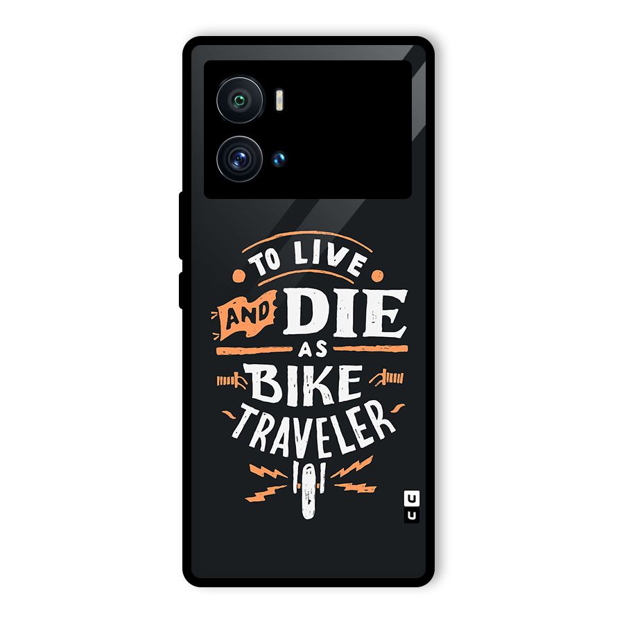 Bike Traveler Glass Back Case for Vivo iQOO 9 Pro
