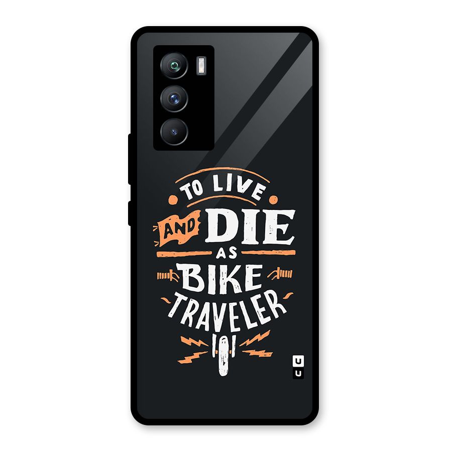 Bike Traveler Glass Back Case for Vivo iQOO 9 SE
