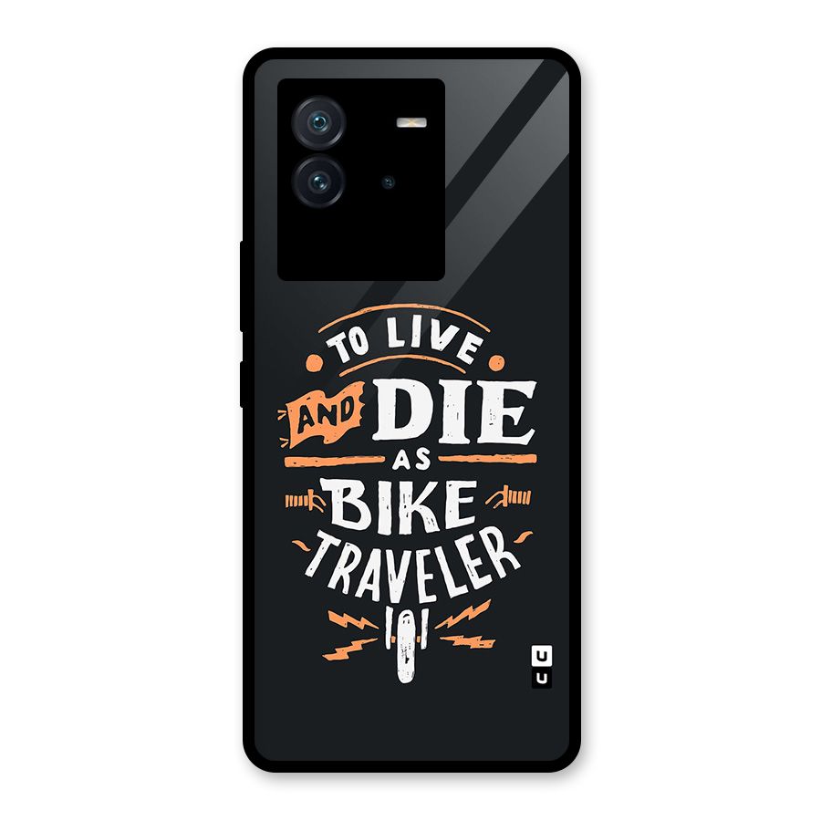 Bike Traveler Glass Back Case for Vivo iQOO Neo 6 5G