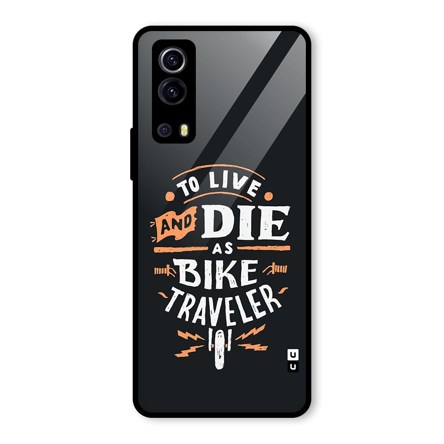 Bike Traveler Glass Back Case for Vivo iQOO Z3