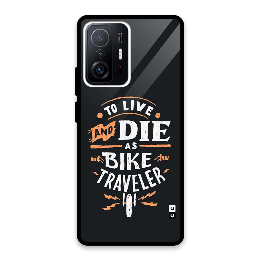 Bike Traveler Glass Back Case for Xiaomi 11T Pro