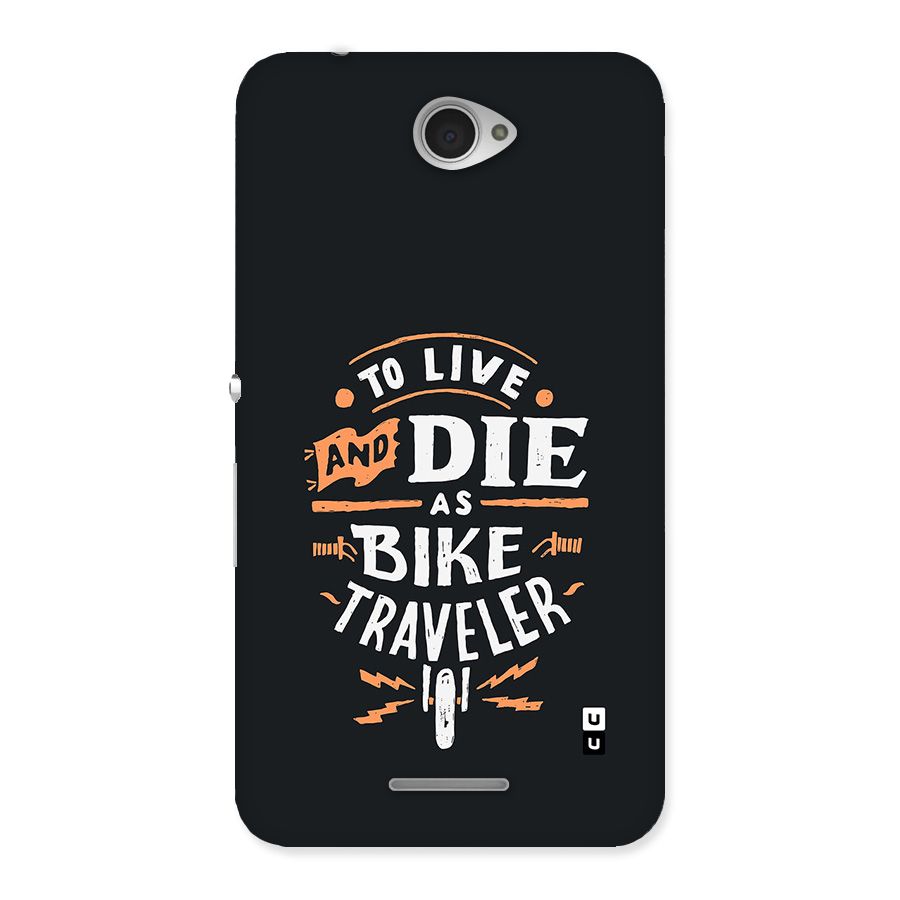 Bike Traveler Back Case for Xperia E4