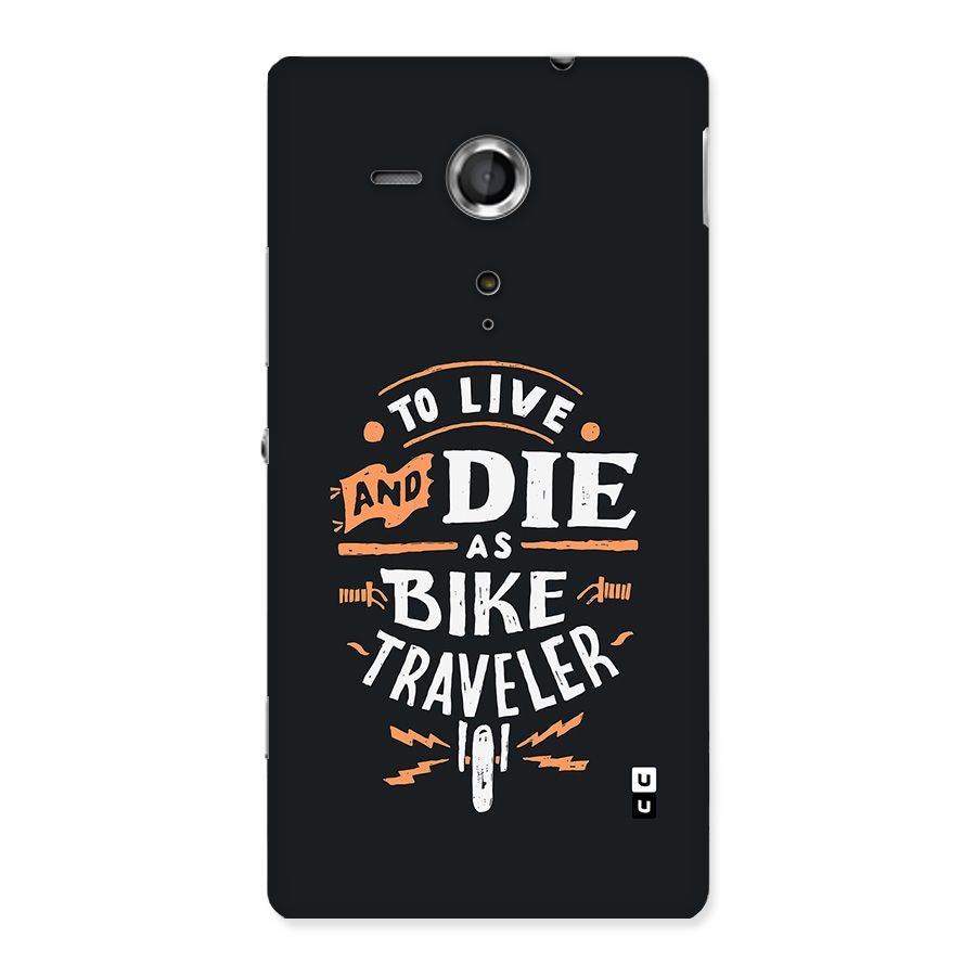 Bike Traveler Back Case for Xperia Sp