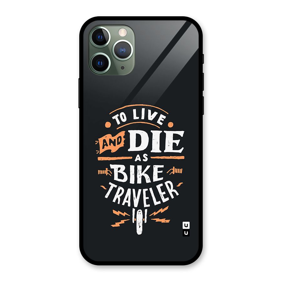 Bike Traveler Glass Back Case for iPhone 11 Pro