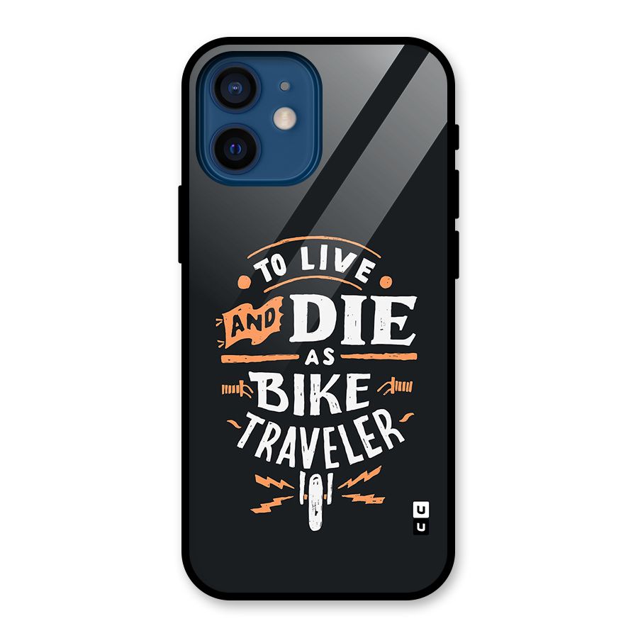 Bike Traveler Glass Back Case for iPhone 12 Mini