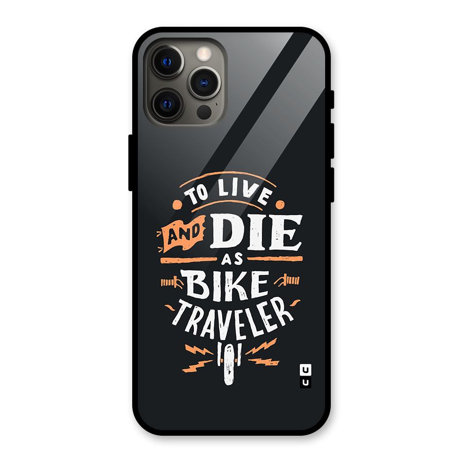 Bike Traveler Glass Back Case for iPhone 12 Pro Max