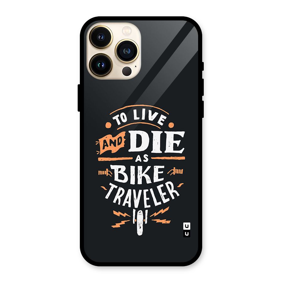 Bike Traveler Glass Back Case for iPhone 13 Pro Max