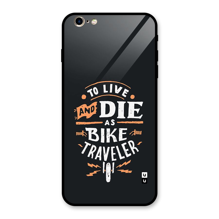 Bike Traveler Glass Back Case for iPhone 6 Plus 6S Plus