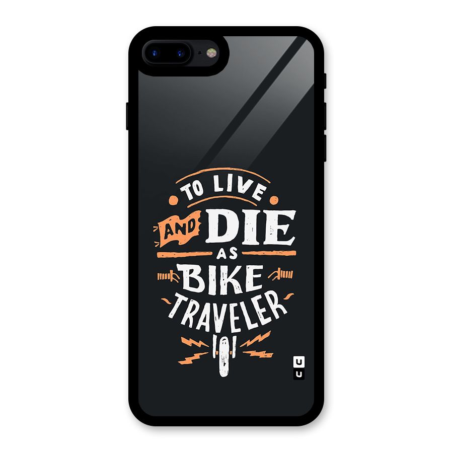 Bike Traveler Glass Back Case for iPhone 7 Plus
