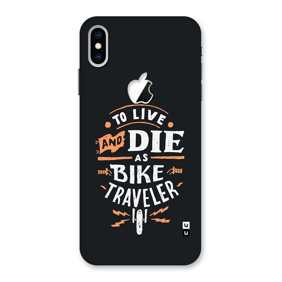 Bike Traveler Back Case for iPhone XS Max Apple Cut