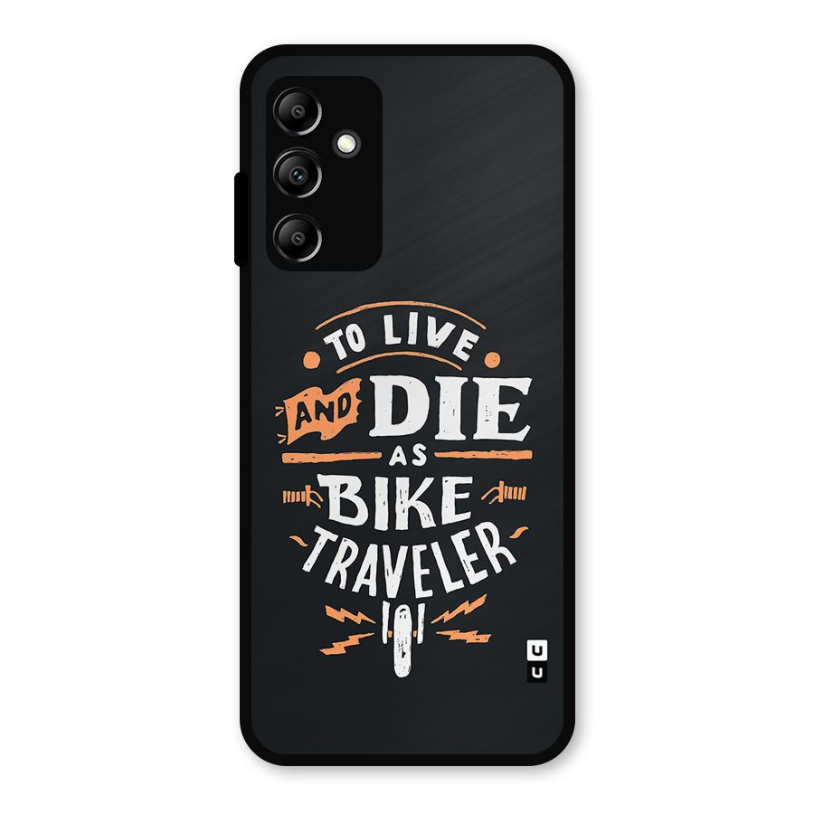 Bike Traveler Metal Back Case for Galaxy A14 5G