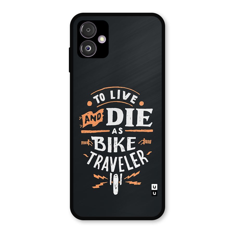 Bike Traveler Metal Back Case for Galaxy F14