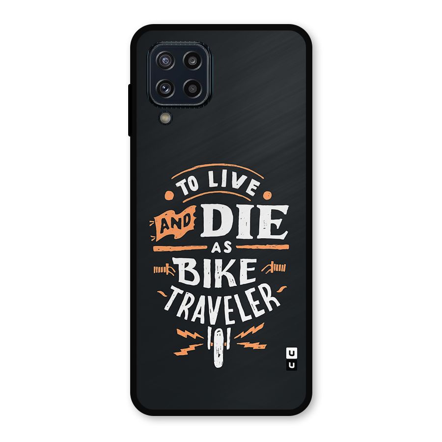 Bike Traveler Metal Back Case for Galaxy M32