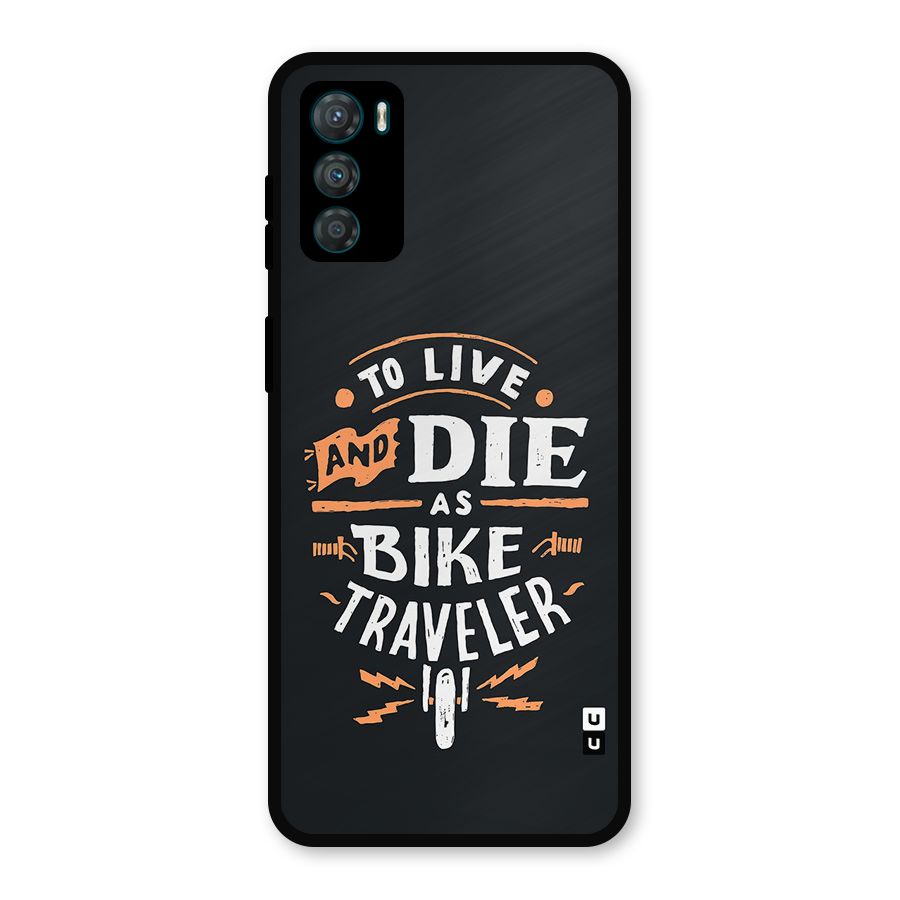 Bike Traveler Metal Back Case for Moto G42