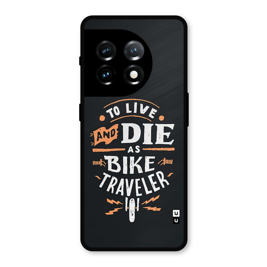 Bike Traveler Metal Back Case for OnePlus 11