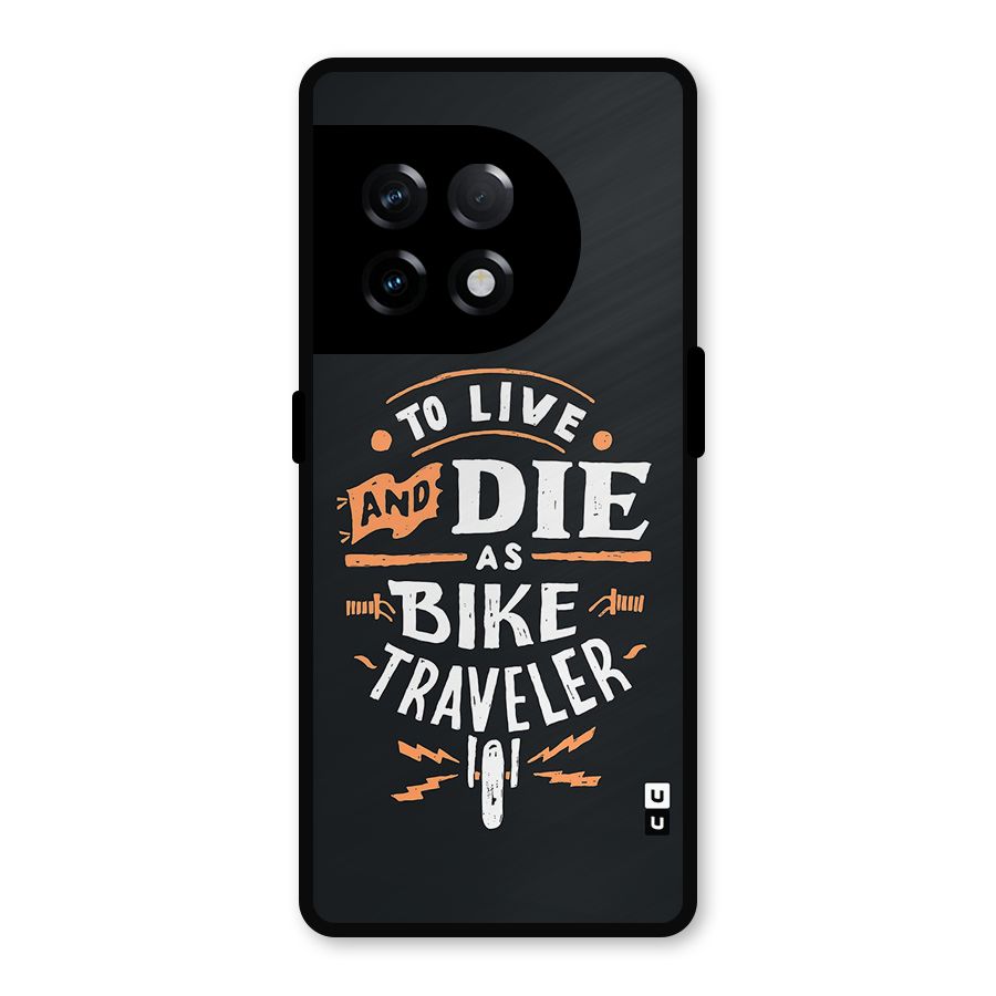 Bike Traveler Metal Back Case for OnePlus 11R