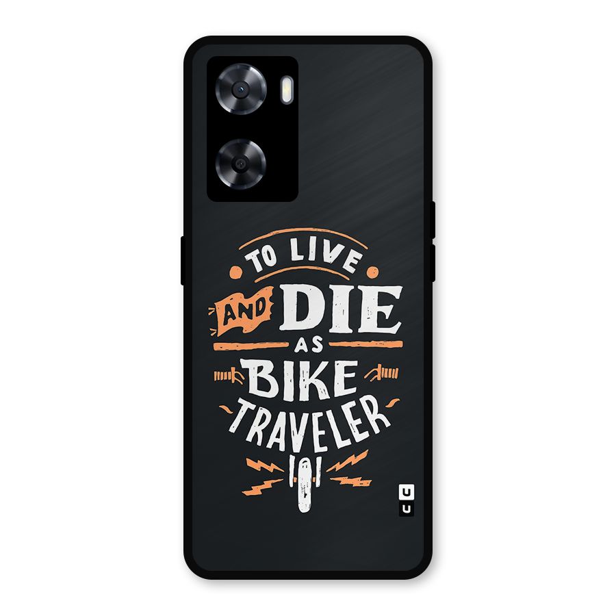 Bike Traveler Metal Back Case for OnePlus Nord N20 SE