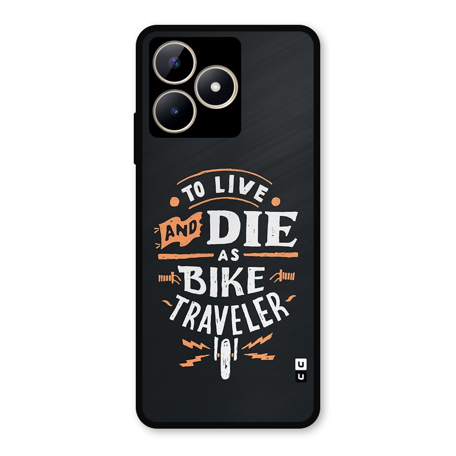 Bike Traveler Metal Back Case for Realme C53