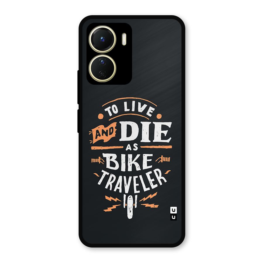 Bike Traveler Metal Back Case for Vivo T2x