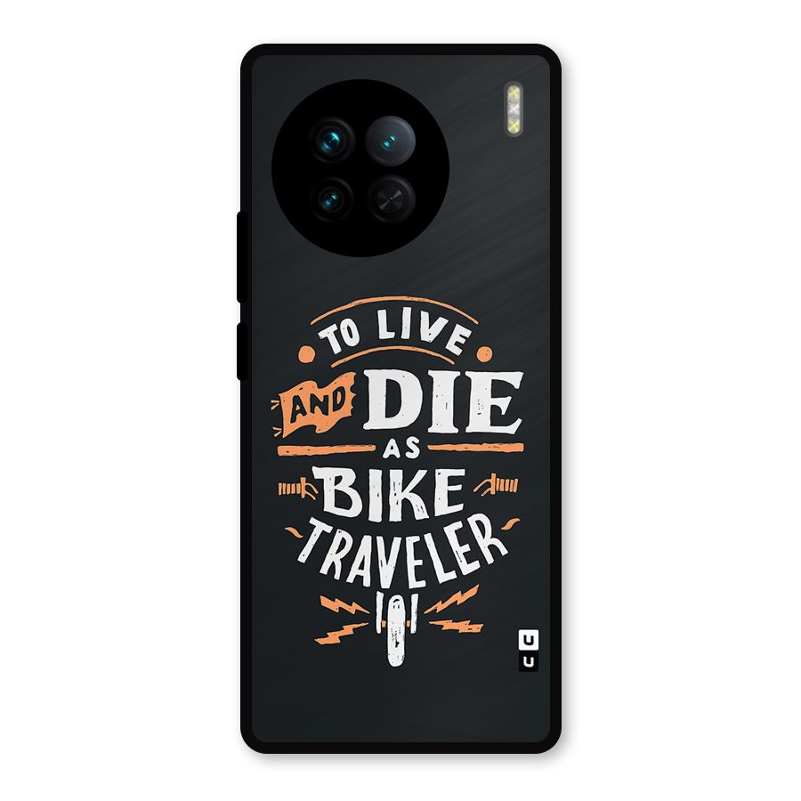 Bike Traveler Metal Back Case for Vivo X90
