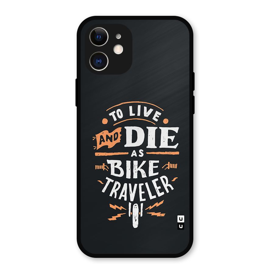 Bike Traveler Metal Back Case for iPhone 12
