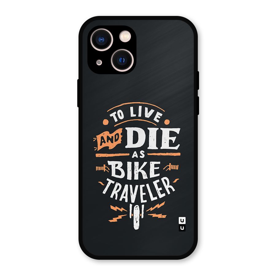 Bike Traveler Metal Back Case for iPhone 13