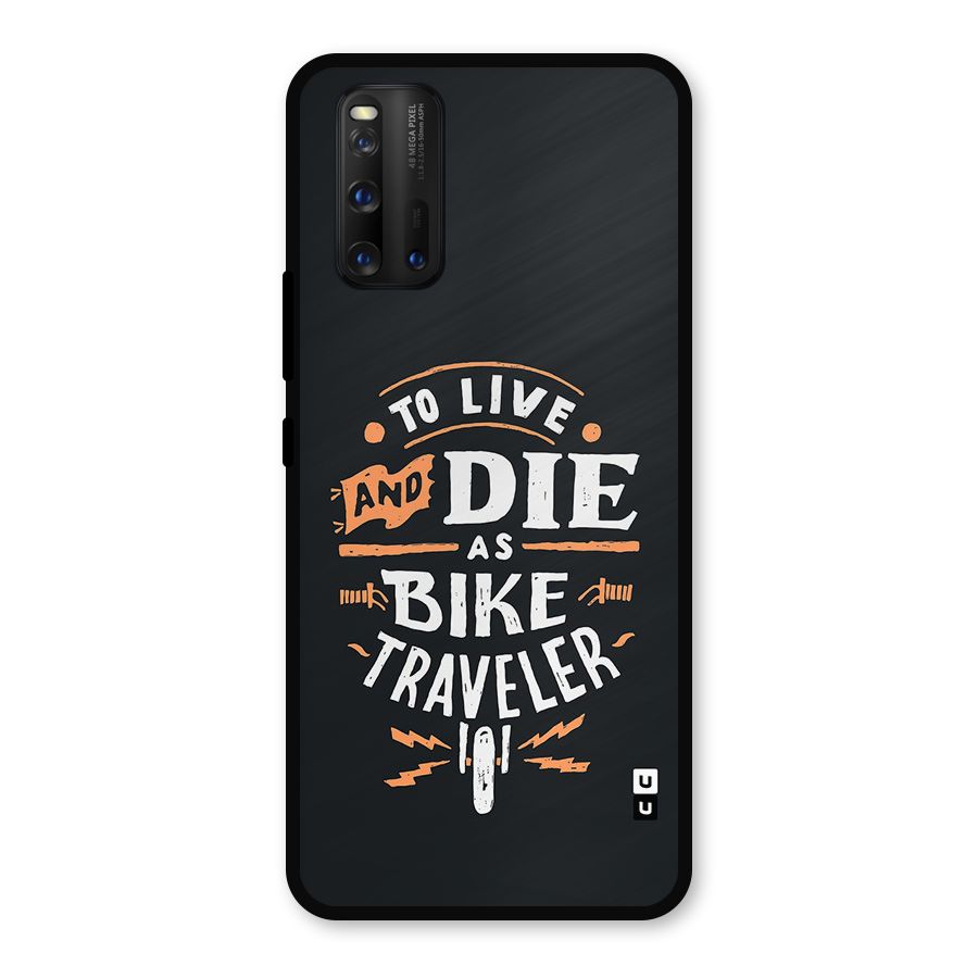 Bike Traveler Metal Back Case for iQOO 3