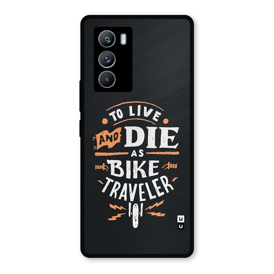 Bike Traveler Metal Back Case for iQOO 9 SE