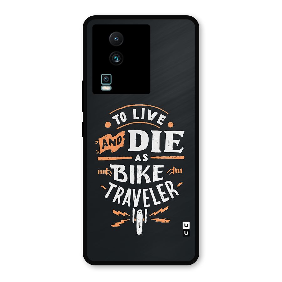 Bike Traveler Metal Back Case for iQOO Neo 7