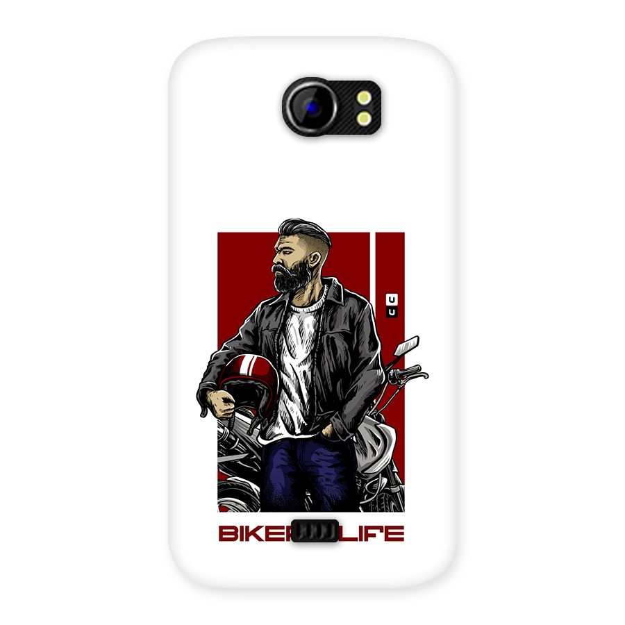 Biker Life Back Case for Canvas 2 A110