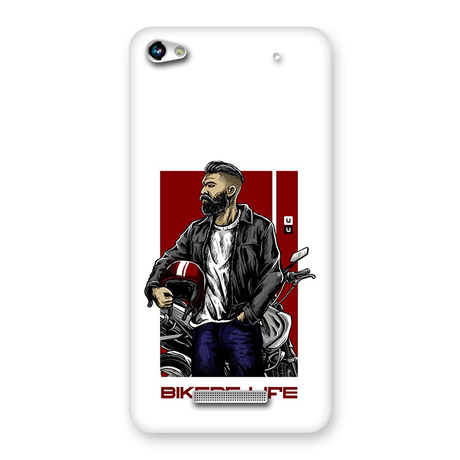 Biker Life Back Case for Canvas Hue 2 A316