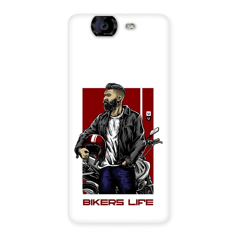 Biker Life Back Case for Canvas Knight A350
