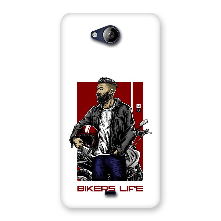 Biker Life Back Case for Canvas Play Q355