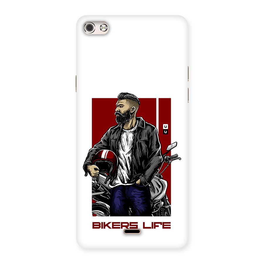 Biker Life Back Case for Canvas Silver 5