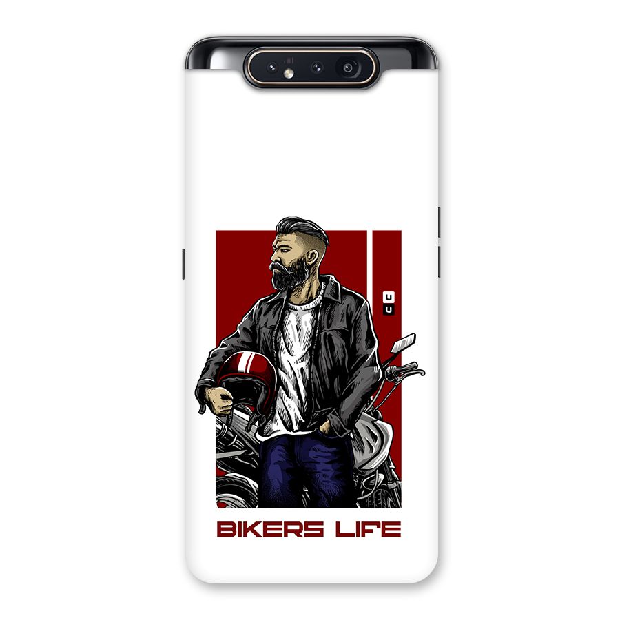 Biker Life Back Case for Galaxy A80