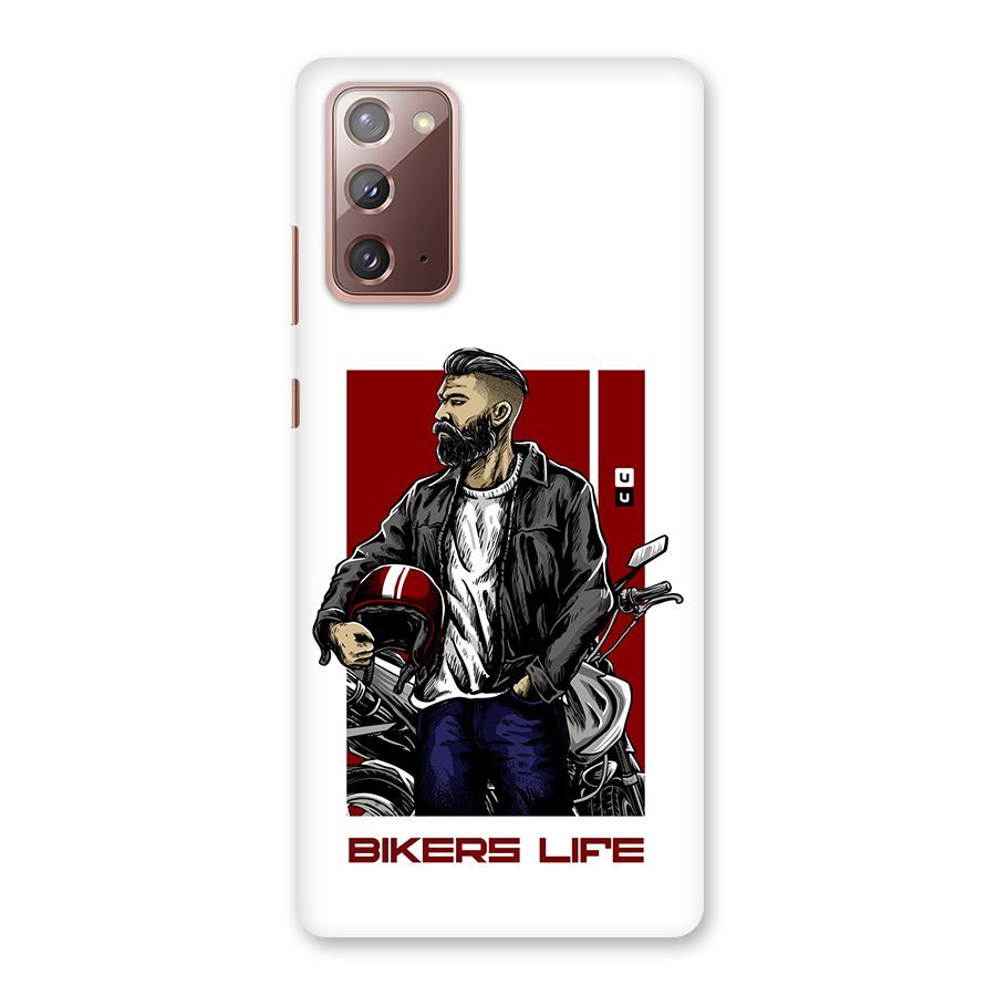 Biker Life Back Case for Galaxy Note 20