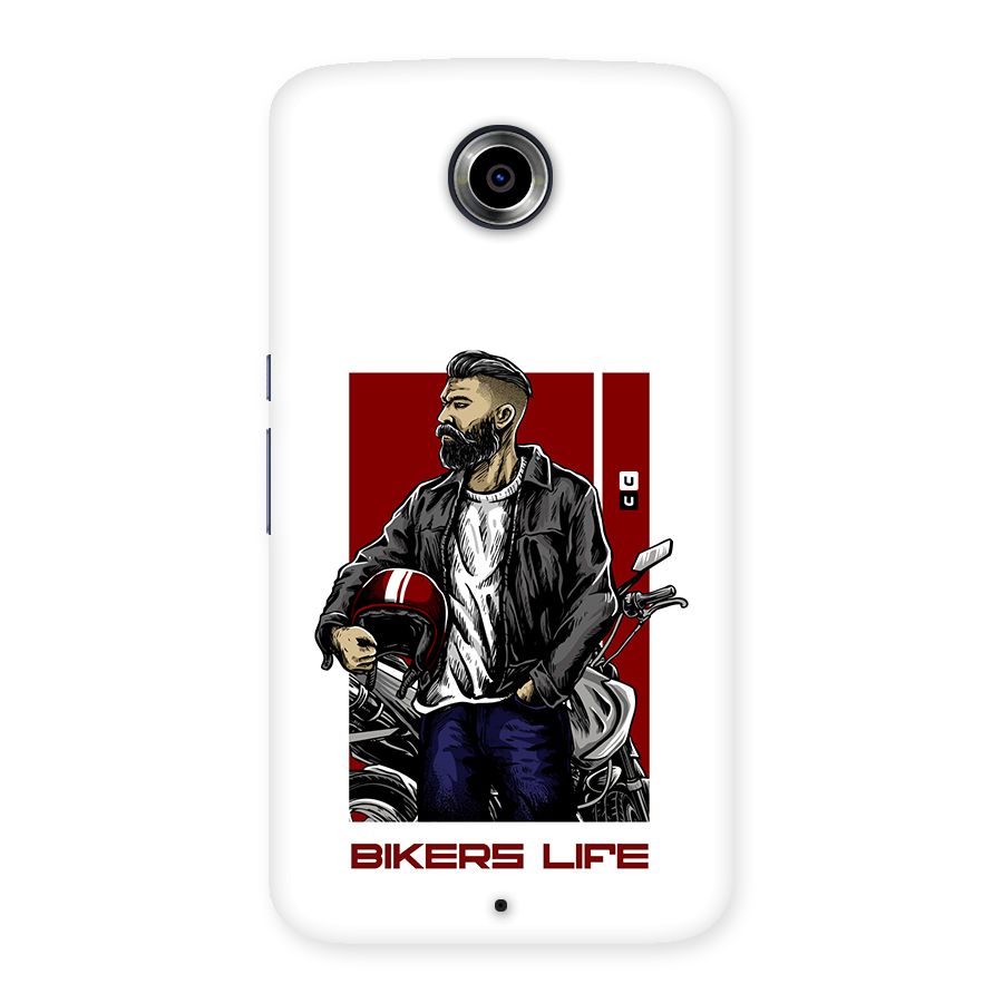 Biker Life Back Case for Google Nexus 6