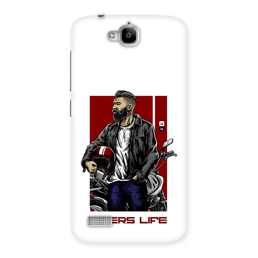 Biker Life Back Case for Honor Holly